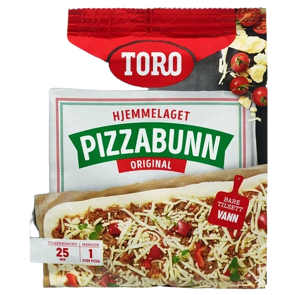Toro Pizzabunn Familiepk 370g