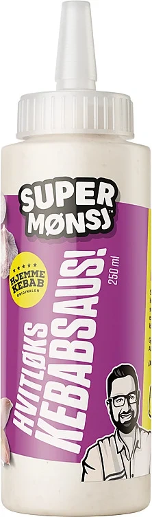Super Mønsj Hvitløkskebabsaus