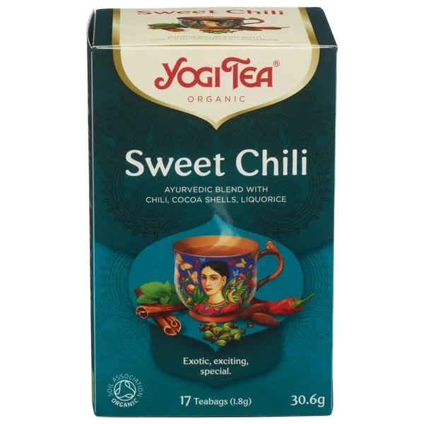 Yogi Te Sweet Chili Økologisk 17poser