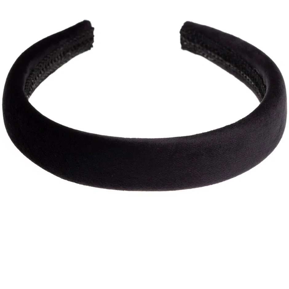 Dark Velvet Hair Band Broad