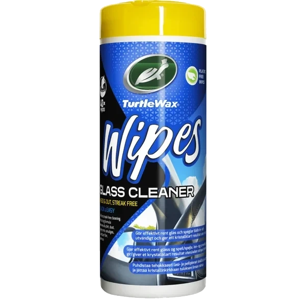 Turtle Wax Wipes Glass