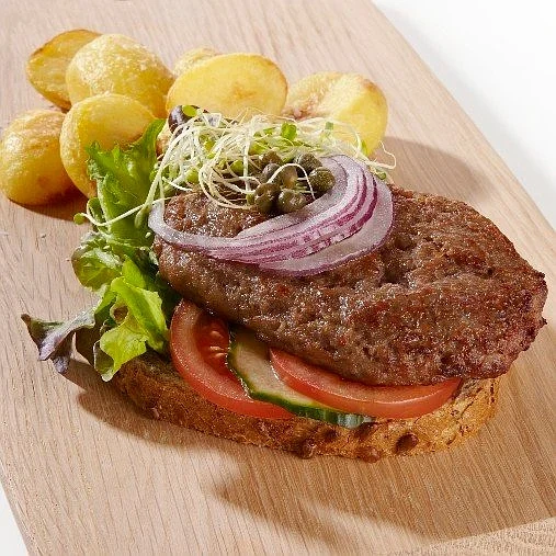 Hakkebiff,forstekt 40x120g    4,8kg
