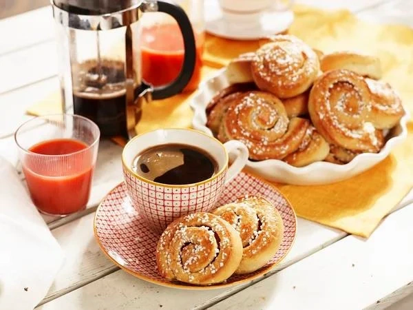 Kanelbullar Fryst