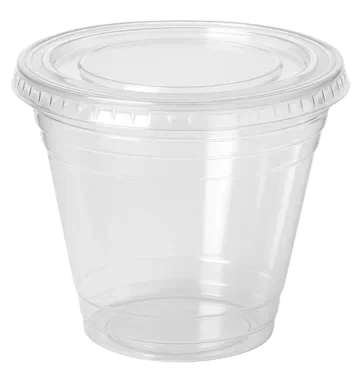 Idun Industri Lokk Flatt M/flik til Plastbeger (cl95-flap)