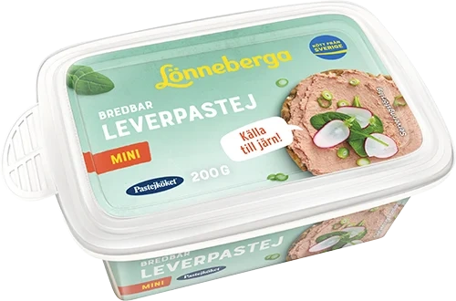 Bredbar Leverpastej Mini