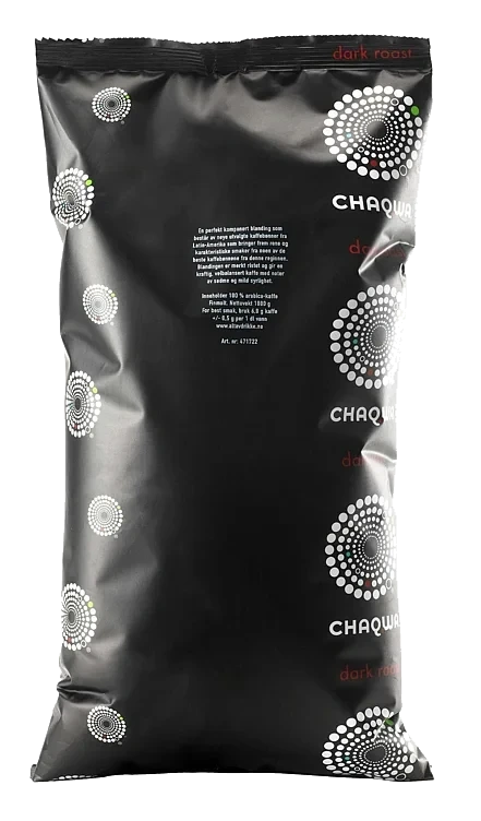 Chaqwa dark roast filtermalt   7x1kg