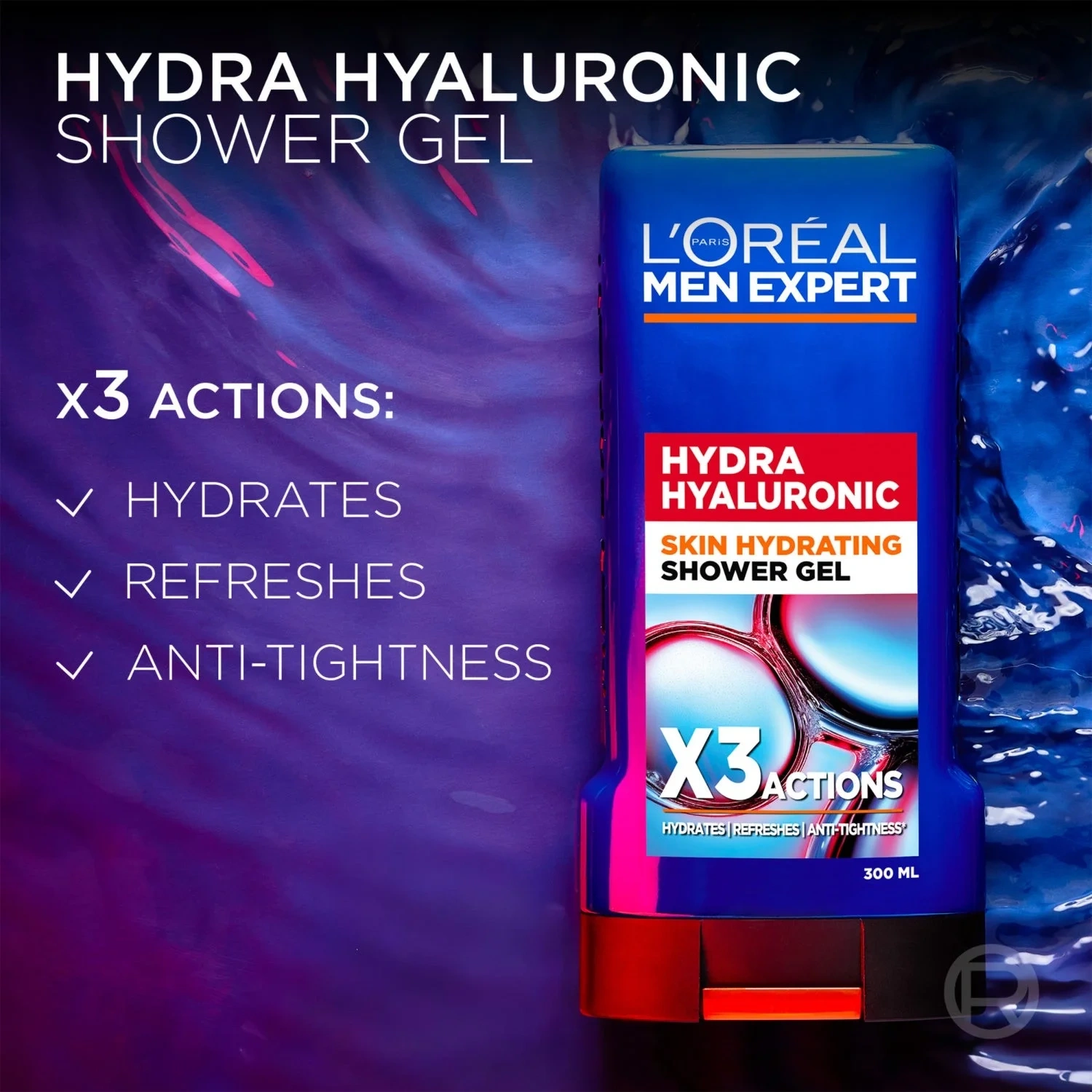 L'Oréal Paris Men Expert Hydra Hyaluronic Shower Gel