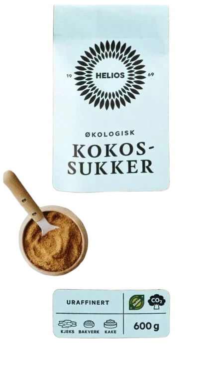 Kokossukker 600g Økologisk Helios