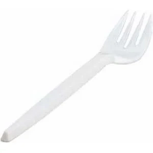 Gaffel plast 165mm comm.100stk