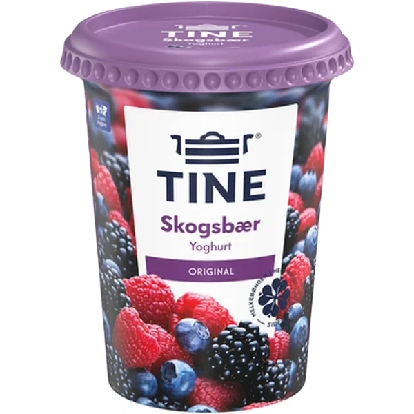Yoghurt skogsbær 500g