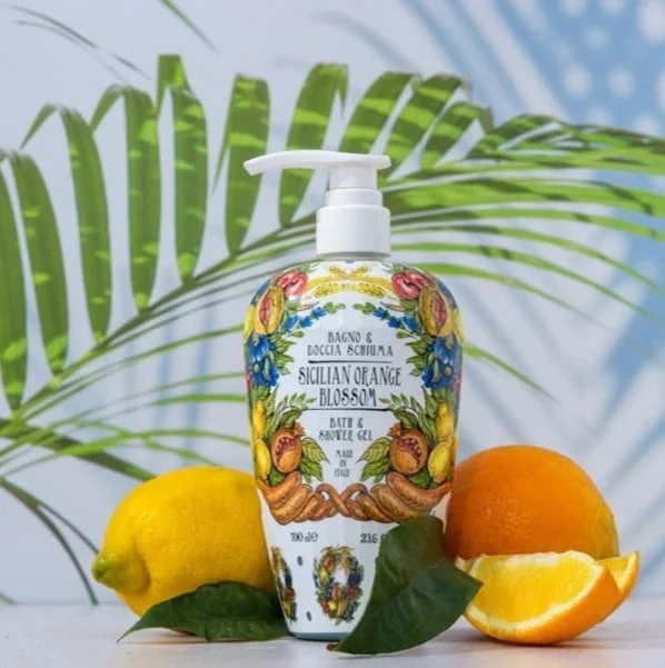 Rudy Profumi Bath & Shower Gel Sicilian Orange Blossom, 700 ml