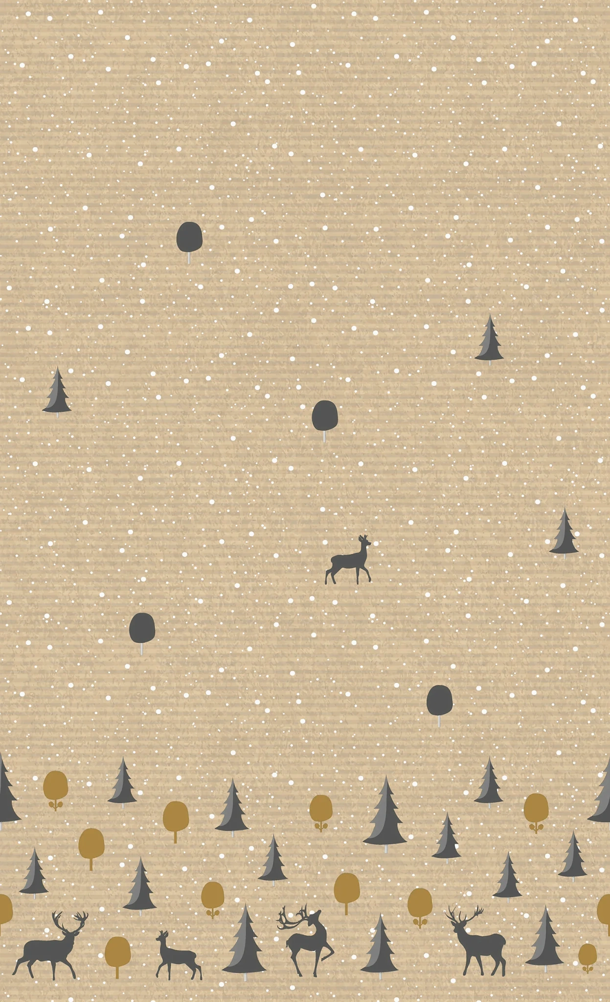 PAPER + DESIGN Dunicel® Tischdecke Deer Forest