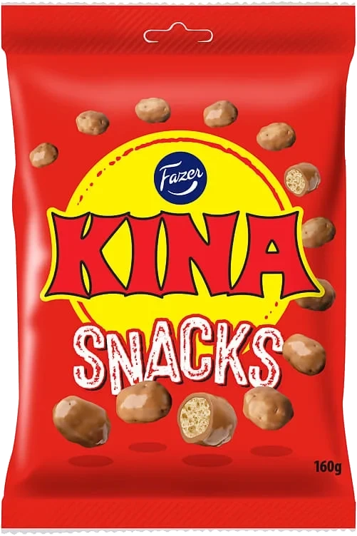 Kina Snacks Rød 160g Fazer
