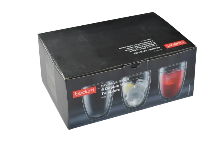 Glass Bodum 6stk m/Dobbelvegg 0,35l