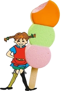 Pippi Krumelurglass
