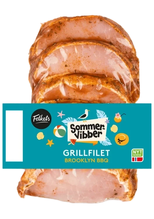 Svin Grillfilet Krydret Ca600g Sommervibber