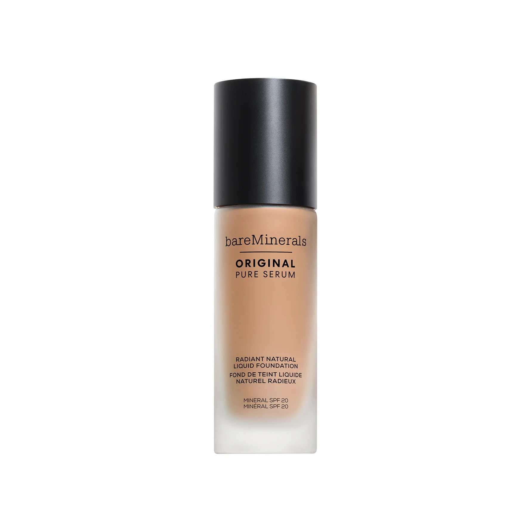 bareMinerals Original Pure Serum Radiant Natural Liquid Foundation Mineral SPF20 Light Cool 2.5