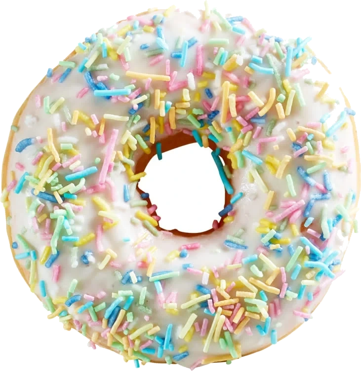Donut m/Norsk Bringebær 72g