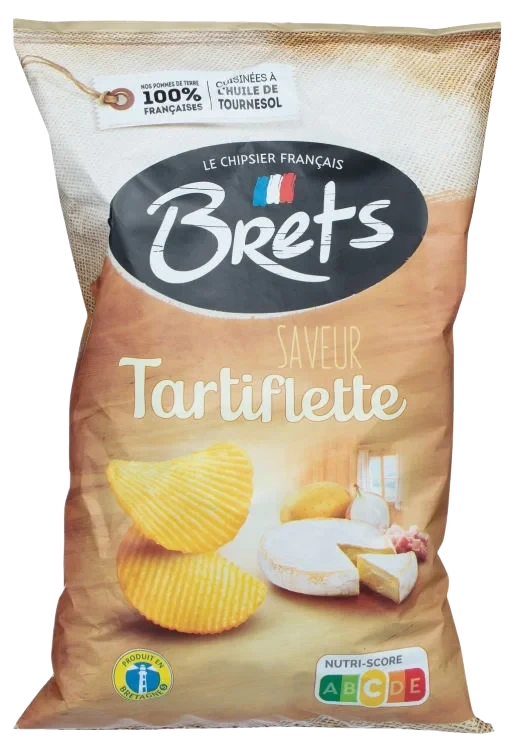 Brets Potetchips m/Tartiflette 125g