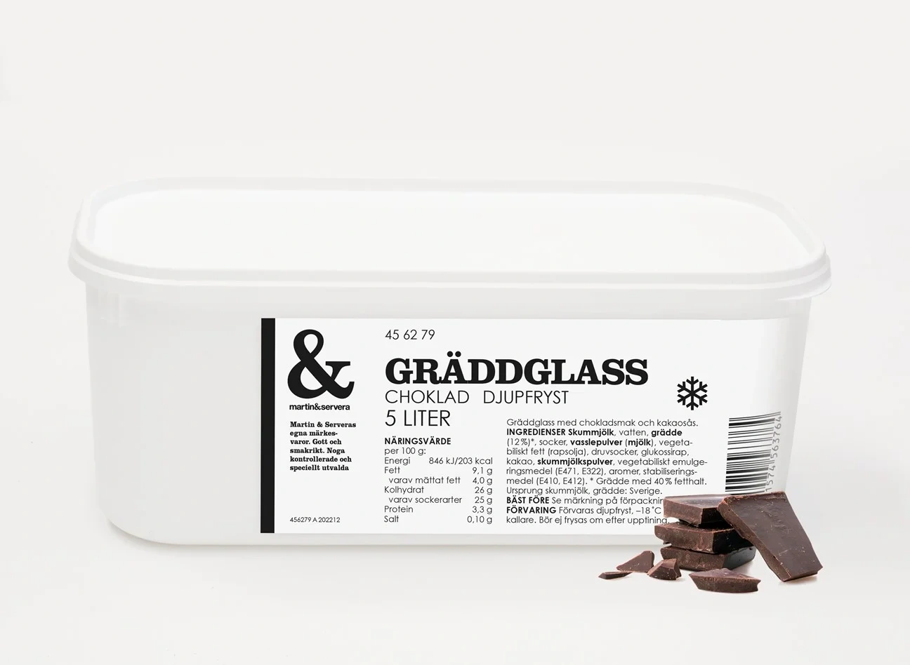 Gräddglass choklad