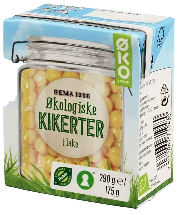 Kikerter økol.     290g