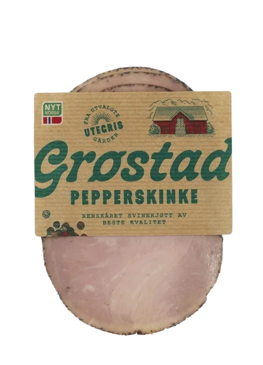 Pepperskinke 100g Grøstad