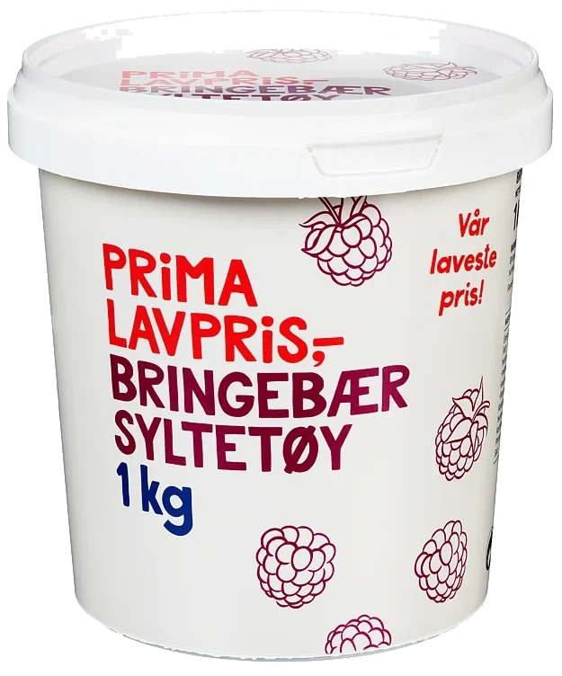 Bringebærsyltetøy  1kg