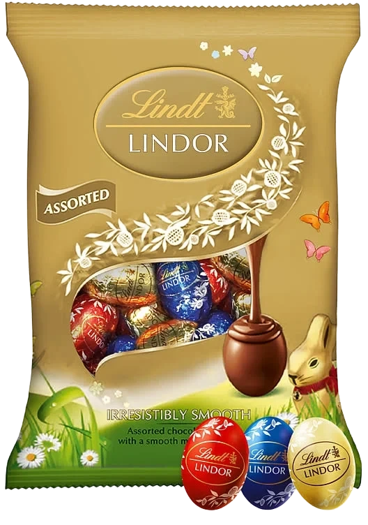 Lindor Assorterte Mini Sjokoladeegg 90g