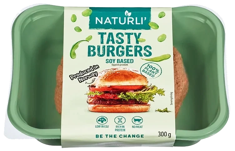 Naturli' tasty burgers  300g