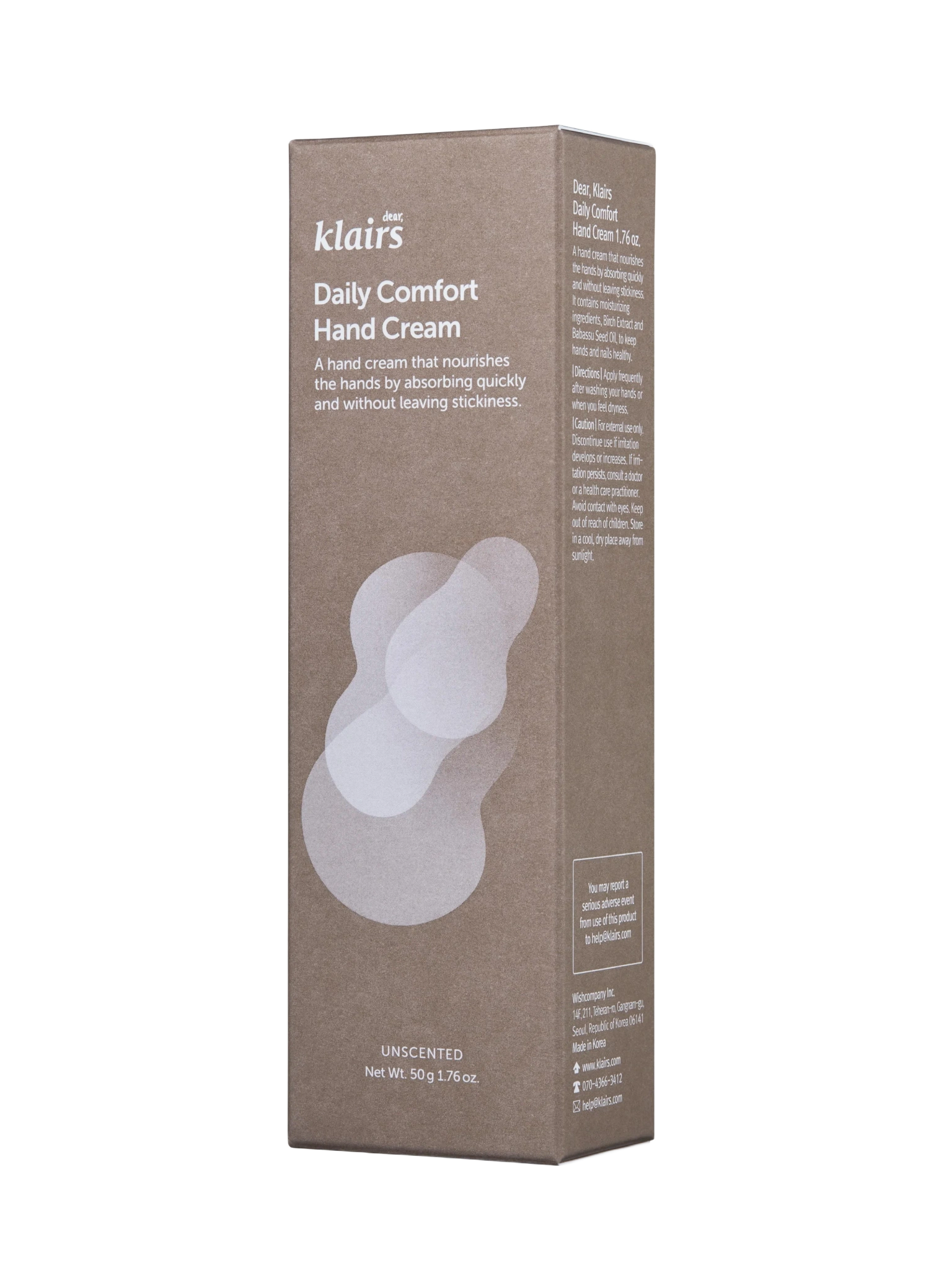 Klairs Daily Comfort Hand Cream, 50 g