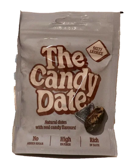 The Candy Date Salty Liqorice 100g