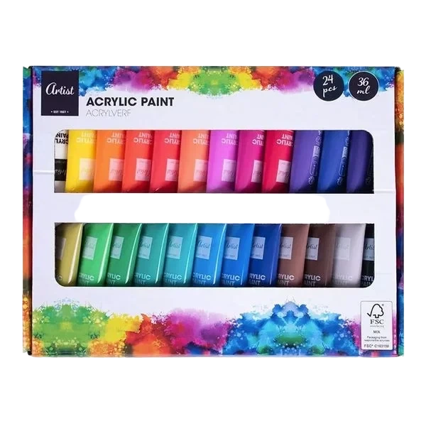 Akrylmaling 24-pk