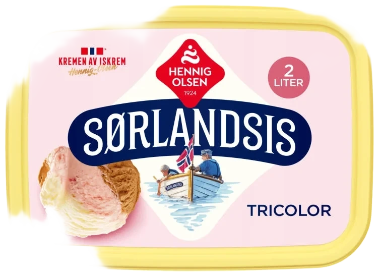 Sørlandsis Tricolor 2l Hennig-Olsen
