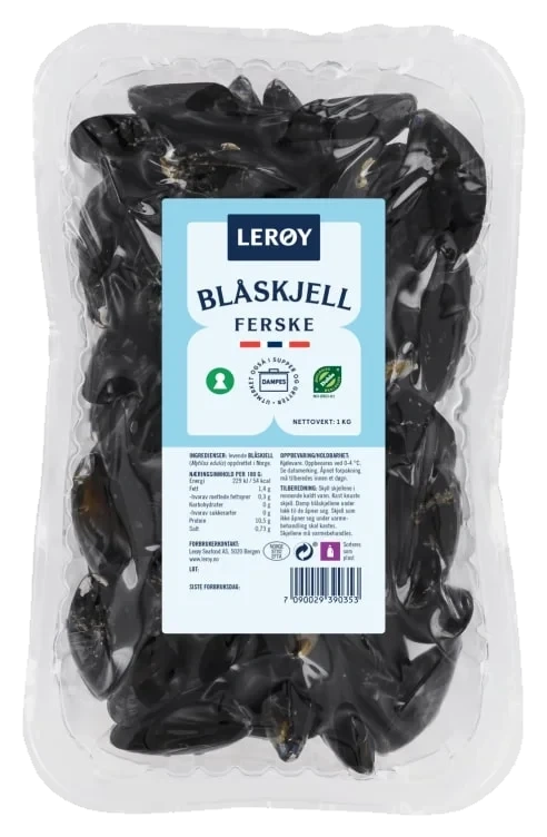 Blåskjell Ferske