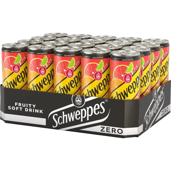 Läsk Citrusfrukt Zero 20-pack