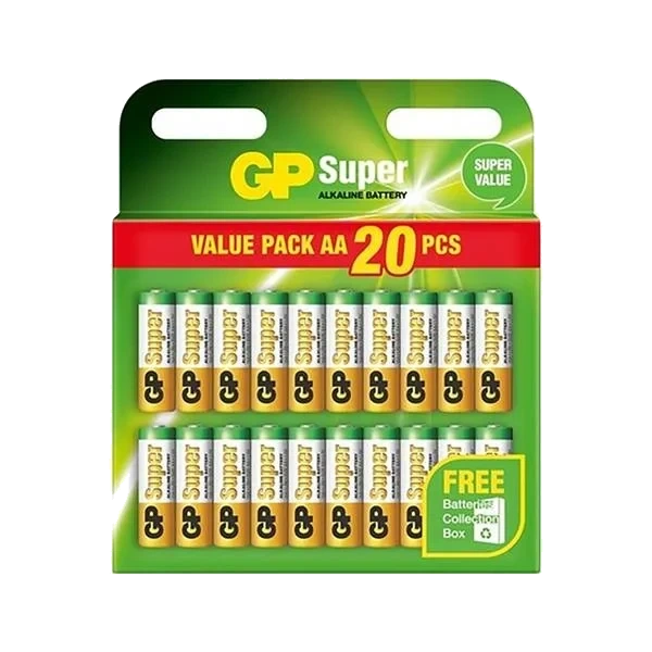 Value Pack - Batterier 20 x AA