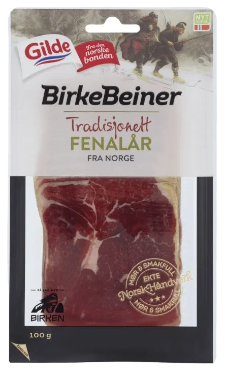 Birkebeiner Fenalår Skivet 100g Enh
