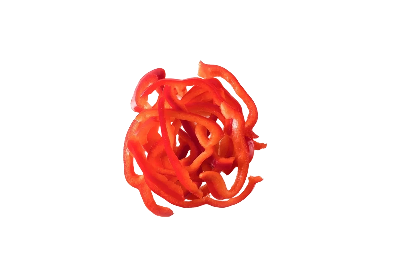 SallaCarte Paprika Röd Halv Skivad