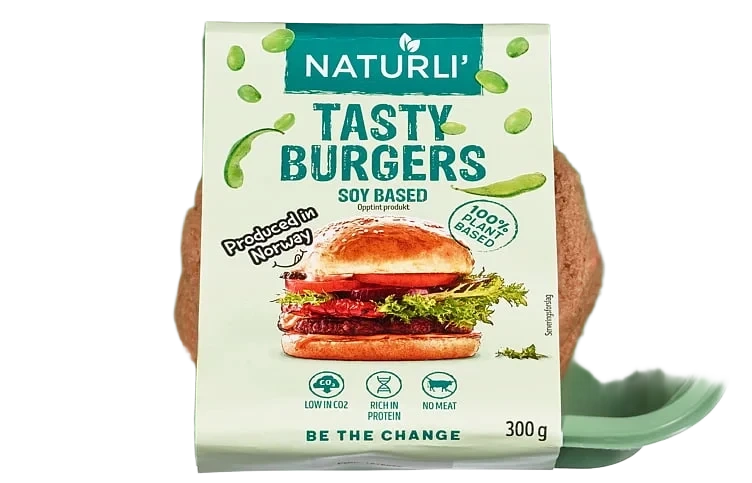 Naturli' tasty burgers 300g