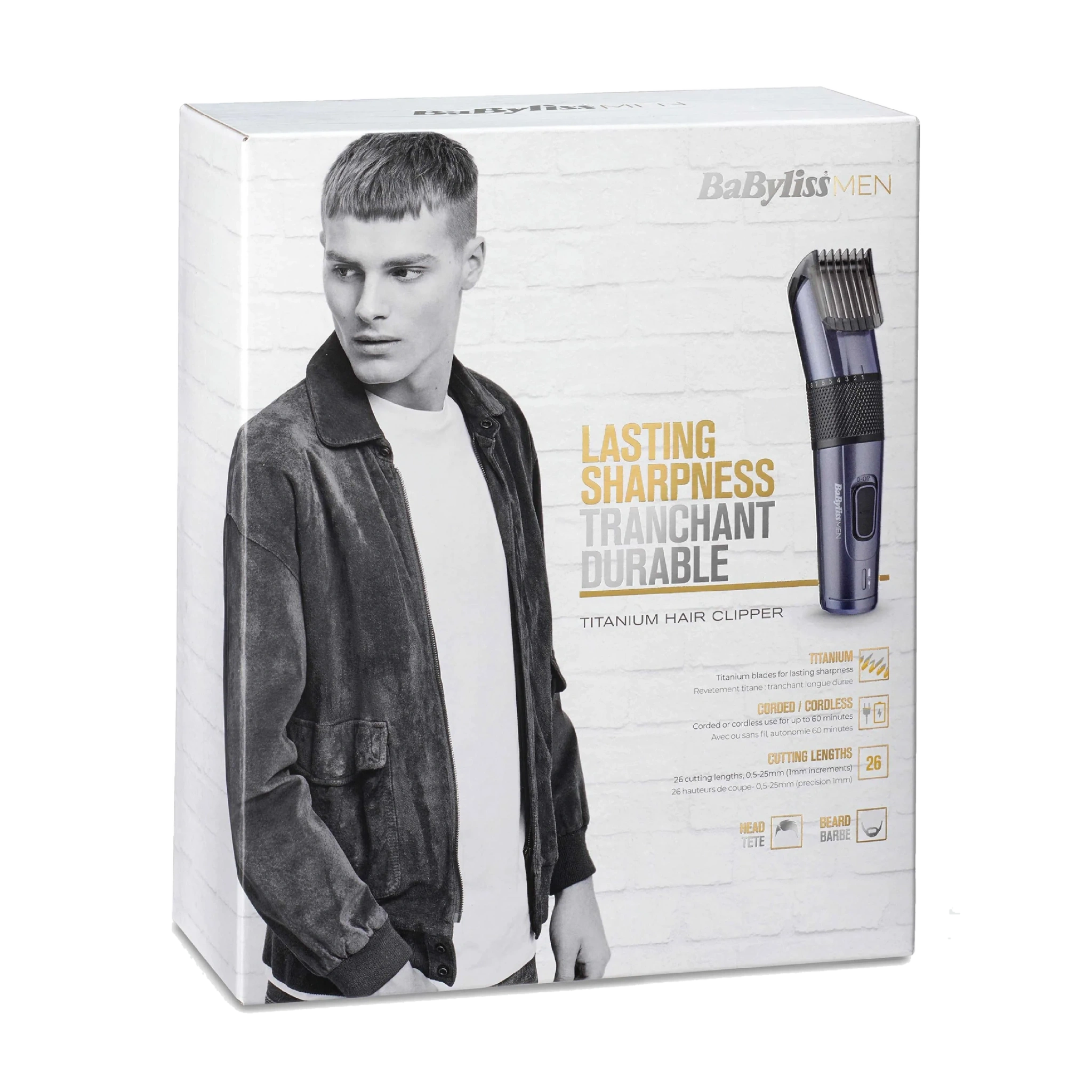 BaByliss Titanium Hair Clipper