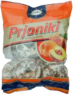 Prjaniki Fersken Smak Baltika 400g