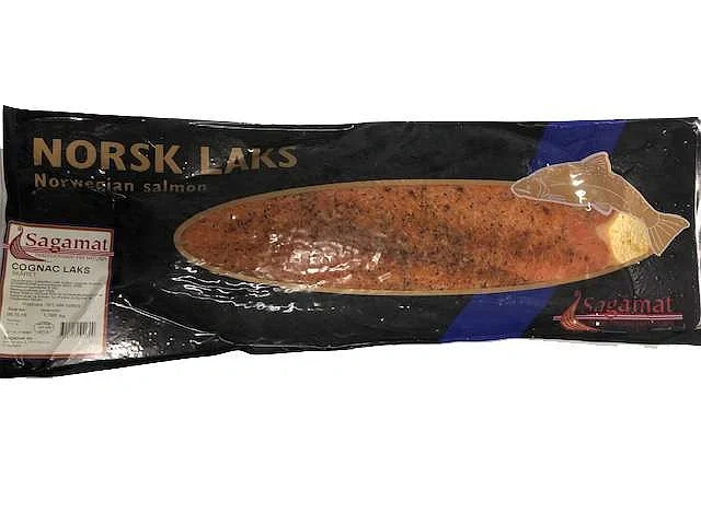 Laks Cognac Skåret Sagamat As