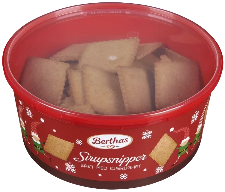 Sirupsnipper 320g Berthas