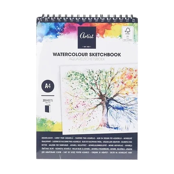 Watercolour Sketchbook A4
