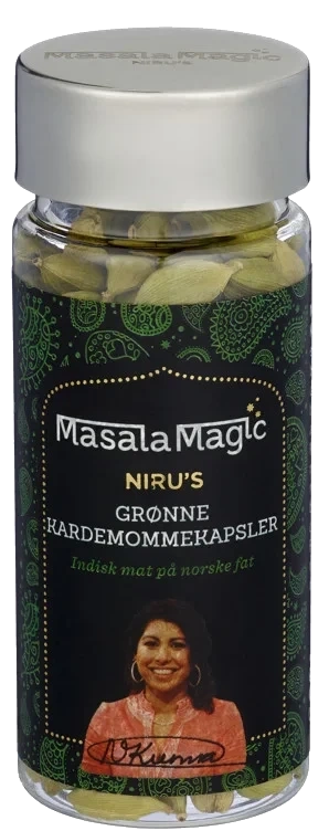 Nirus Grønne Kardemommekapsler 35g