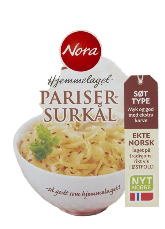 Parisersurkål Hjemmelaget 450g Nora