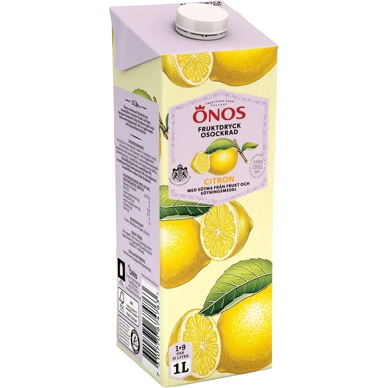 Fruktdryck Citron osockrad
