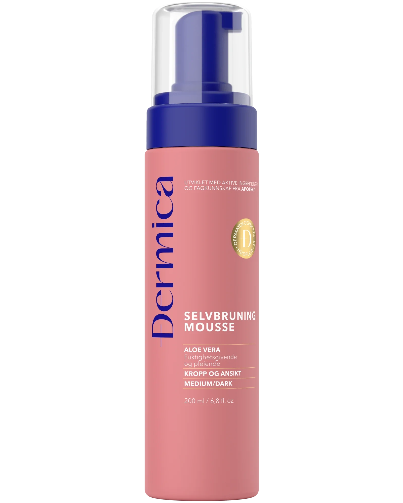 Dermica selvbruningsmousse 200 ml