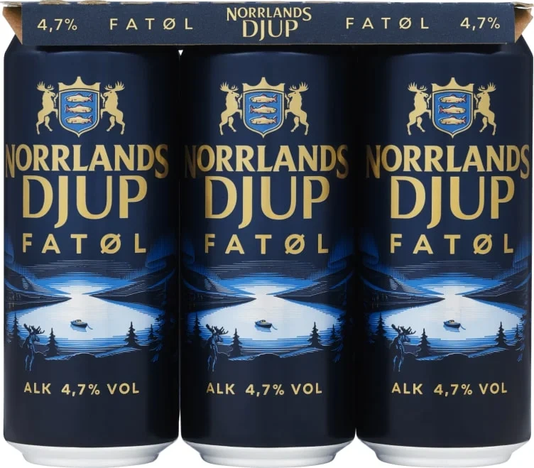 Norrlands Djup Fatøl 0,5lx6 boks