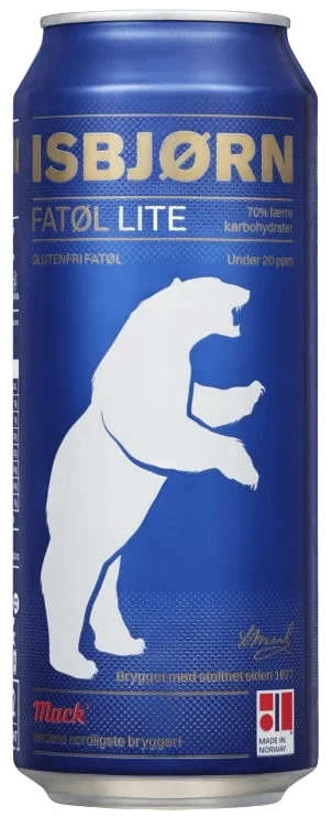 Mack Isbjørn Lite Fatøl 0,5l boks